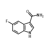 CAS 登录号：744209-87-8， 5-氟-1H-吲哚-3-甲酰胺