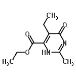 CAS#: 744253-35-8， Ethyl 5-ethyl-2-methyl-6-oxo-1,6-dihydro-4-pyrimidinecarboxylate