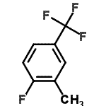 结构式 CAS# 74483-52-6, 1-氟-2-甲基-4-(三氟甲基)苯