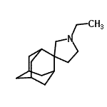 CAS#: 744955-92-8， 1-Ethylspiro[pyrrolidine-3,2'-tricyclo[3.3.1.1<sup>3,7</sup>]decane]