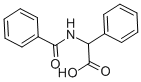 结构式 CAS# 74536-43-9, N-苯甲酰基苯基甘氨酸