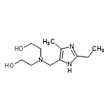 CAS#: 745744-48-3， 2,2'-{[(2-Ethyl-4-methyl-1H-imidazol-5-yl)methyl]imino}diethanol