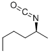 structure of CAS# 745783-78-2, (S)-(+)-2-Hexyl Isocyanate