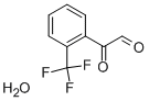 structure of CAS# 745783-91-9, 2-(Trifluoromethyl)Phenylglyoxal Hydrate;2-(TRIFLUOROMETHYL)PHENYLGLYOXAL HYDRATE