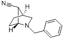 structure of CAS# 745836-30-0, (1R,4S,7R)-rel-2-(Phenylmethyl)-2-Azabicyclo[2.2.1]Heptane-7-Carbonitrile;ANTI-7-CYANO-2-BENZYL-2-AZABICYCLO[2.2.1]HEPTANE