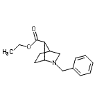 structure of CAS# 745836-32-2, Ethyl 2-benzyl-2-azabicyclo[2.2.1]heptane-7-carboxylate;anti-2-Be<wbr>nzyl-2-az<wbr>abicyclo[<wbr>2.2.1]hep<wbr>tane-7-ca<wbr>rboxylic <wbr>acid ethy<wbr>l ester