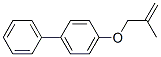 CAS#: 7460-90-4， 4-[(2-Methyl-2-Propenyl)Oxy]-1,1'-Biphenyl