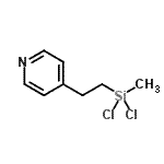 CAS#: 74639-18-2， 4-{2-[Dichloro(methyl)silyl]ethyl}pyridine