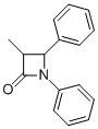 CAS#: 7468-12-4， 1,4-Diphenyl-3-Methylazetidine-2-One