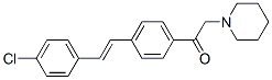 CAS#: 7470-80-6， 1-[4-[2-(4-Chlorophenyl)Ethenyl]Phenyl]-2-(1-Piperidyl)Ethanone