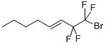 structure of CAS# 74793-72-9, 1-Bromo-1,1,2,2-Tetrafluoro-3-Octene;1-Bromo-1,1,2,2-Tetrafluorooct-3-Ene 97%;1-Bromo-1,1,2,2-Tetrafluorooct-3-Ene97%;1-BROMO-1,1,2,2-TETRAFLUORO-3-OCTENE