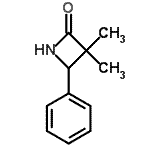 CAS#: 7486-93-3， 3,3-Dimethyl-4-phenyl-2-azetidinone