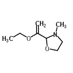 CAS#: 748809-72-5， 2-(1-Ethoxyvinyl)-3-methyl-1,3-oxazolidine