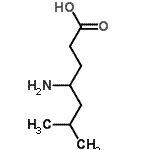 CAS#: 74892-75-4， 4-Amino-6-methylheptanoic acid