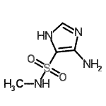 CAS#: 749164-79-2， 4-Amino-N-methyl-1H-imidazole-5-sulfonamide