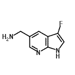 CAS#: 749196-06-3， 1-(3-Fluoro-1H-pyrrolo[2,3-b]pyridin-5-yl)methanamine