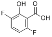 结构式 CAS# 749230-37-3, 3,6-二氟-2-羟基苯甲酸