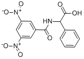 结构式 CAS# 74958-71-7, N-3,5-二硝基苯甲酰-DL-苯基甘氨酸