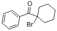structure of CAS# 7500-66-5, 1-Benzoyl-1-Bromocyclohexane;(1-Bromocyclohexyl)-Phenyl-Methanone;Nsc401907