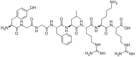 CAS#: 75106-72-8， Tyr-Gly-Gly-Phe-Leu-Arg-Lys-Arg