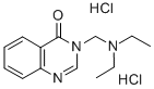 CAS 登录号：75159-40-9， 3-(二乙基氨基甲基)喹唑啉-4-酮二盐酸盐