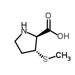 CAS#: 75176-40-8， (3R)-3-(Methylsulfanyl)-D-proline