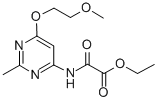 CAS#: 75274-17-8， Ethyl 2-[[6-(2-Methoxyethoxy)-2-Methylpyrimidin-4-Yl]Amino]-2-Oxoacetate