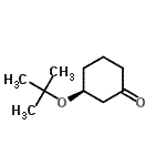 CAS 登录号：753496-97-8， (3S)-3-[(2-甲基-2-丙基)氧基]环己酮