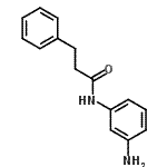 结构式 CAS# 754162-13-5, N-(3-氨基苯基)-3-苯丙酰胺