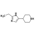 CAS 登录号：754185-75-6， 4-(2-乙基-1H-咪唑-4-基)哌啶