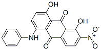CAS#: 75431-62-8， (4aS,9aS)-4,5-Dihydroxy-6-Nitro-1-(Phenylamino)-4a,9a-Dihydroanthracene-9,10-Dione