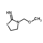 CAS#: 754950-79-3， 3-(Methoxymethyl)-1,3-thiazolidin-2-imine