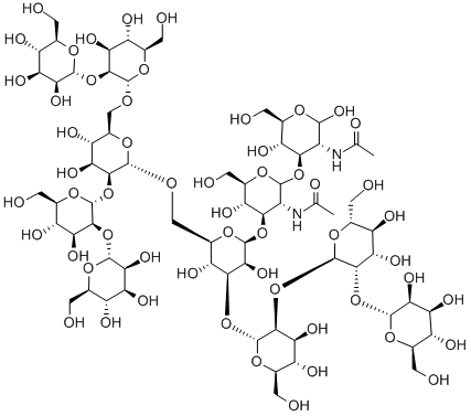 CAS#: 75558-03-1， Mannononaose-Di(N-Acetyl-D-Glucosamine)