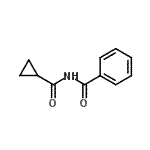 CAS 登录号：756488-67-2， N-(环丙基羰基)苯甲酰胺