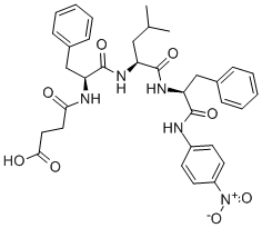 CAS#: 75651-69-3， Suc-Phe-Leu-Phe-Pna