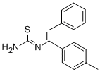structure of CAS# 75745-30-1, 5-Phenyl-4-p-Tolyl-Thiazol-2-Ylamine