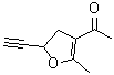 CAS#: 75822-59-2， 1-(5-Ethynyl-2-methyl-4,5-dihydro-3-furanyl)ethanone
