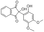 CAS#: 75840-18-5， 2-Hydroxy-2-(2-Hydroxy-4,5-Dimethoxyphenyl)Indene-1,3-Dione