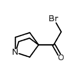 CAS#: 759424-79-8， 1-(1-Azabicyclo[2.2.1]hept-4-yl)-2-bromoethanone
