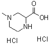 CAS 登录号：75944-99-9， 4-甲基-2-哌嗪羧酸二盐酸盐