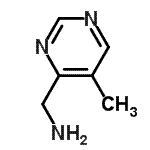 CAS 登录号：75985-23-8， 1-(5-甲基-4-嘧啶基)甲胺