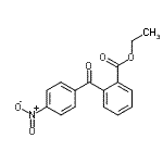 structure of CAS# 760192-93-6, Ethyl 2-(4-nitrobenzoyl)benzoate;2-Ethoxycarbonyl-4'-nitrobenzophenone;MFCD02260407