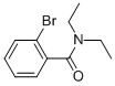 structure of CAS# 76041-86-6, 2-Bromo-N,N-Diethylbenzamide;2-Bromo-N,N-Diethylbenzamide 97%;O-Bromo-N,N-Diethyl-Benzamide;N,N-DIETHYL 2-BROMOBENZAMIDE