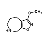 CAS#: 760918-49-8， 3-Methoxy-5,6,7,8-tetrahydro-4H-[1,2]oxazolo[5,4-c]azepine