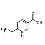 CAS#: 761368-97-2， 6-Ethyl-1,2,5,6-tetrahydro-3-pyridinecarboxylic acid