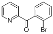 structure of CAS# 76160-34-4, (2-Bromophenyl)-Pyridin-2-Ylmethanone;(2-Bromophenyl)-(2-Pyridyl)Methanone;(2-Bromophenyl)-Pyridin-2-Yl-Methanone;Methanone, (2-Bromophenyl)-2-Pyridinyl-