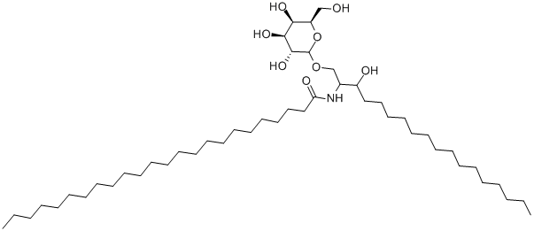 CAS#: 76334-09-3， 1-O-[beta-D-Galactopyranosyl]-n-Tetracosanoyl-DL-Dihydrosphingosine