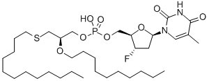 CAS#: 763903-67-9， Fosalvudine Tidoxil