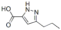 structure of CAS# 76424-47-0, 3-Propyl-1H-Pyrazole-5-Carboxylic Acid;3-Propyl-1H-Pyrazole-5-Carboxylic Acid(SALTDATA: FREE);3-PROPYL-1H-PYRAZOLE-5-CARBOXYLIC ACID;5-PROPYL-2H-PYRAZOLE-3-CARBOXYLIC ACID