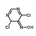 CAS#: 7660-48-2， 4,6-dichloro-4H-pyrimidin-5-one oxime